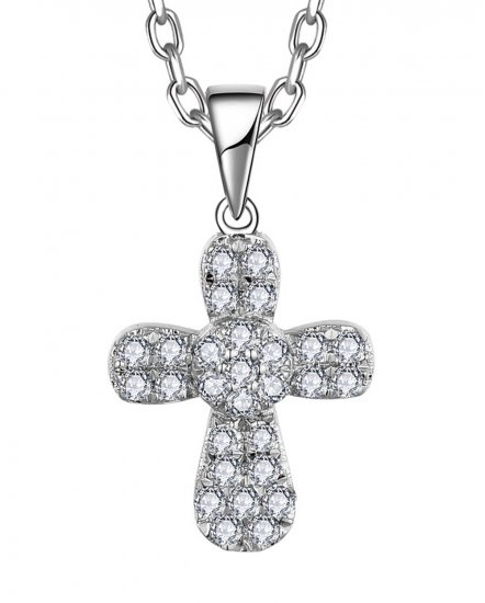 CROSS DIAMOND PENDANT (TP3564)