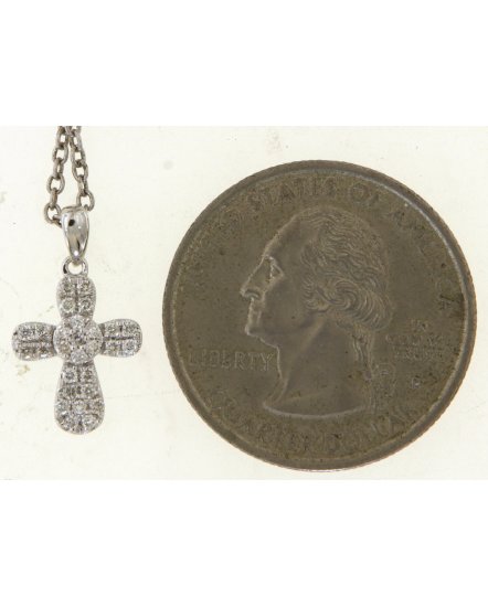 CROSS DIAMOND PENDANT (TP3564)