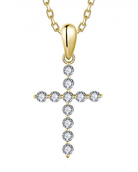 CROSS DIAMOND PENDANT (TP3570)