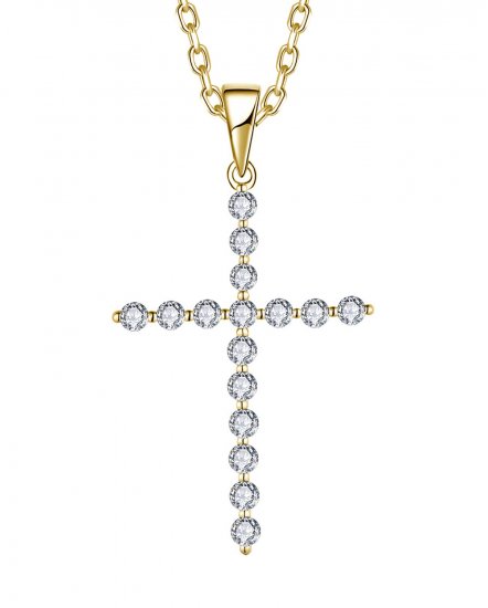 CROSS DIAMOND PENDANT (TP3576)