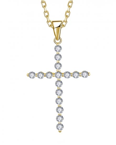 CROSS DIAMOND PENDANT (TP3577)