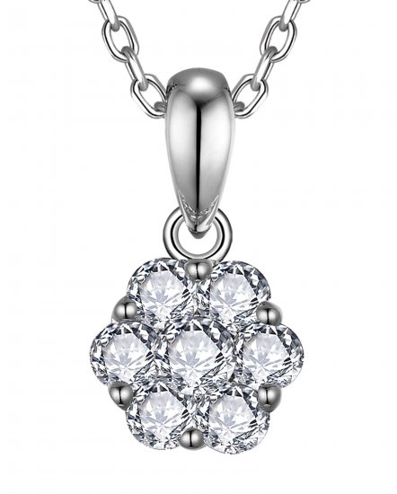 FLORAL STYLE DIAMOND PENDANT (TP3583)