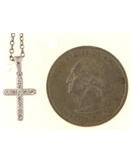 CROSS DIAMOND PENDANT (TP3588)