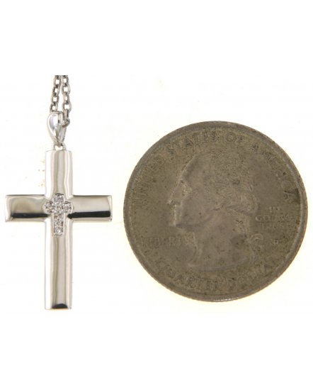 CROSS DIAMOND PENDANT (TP3590)