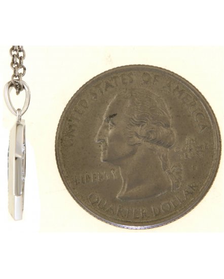 OCTAGON STYLE BAGUETTE DIAMOND PENDANT (TP3599)