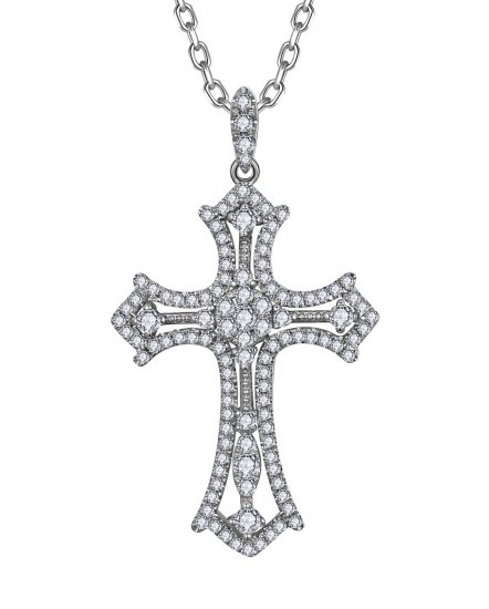 CROSS DIAMOND PENDANT (TP3602)