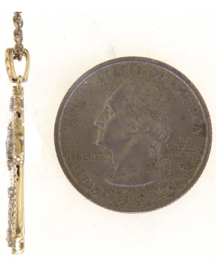 CROSS DIAMOND PENDANT (TP3602)