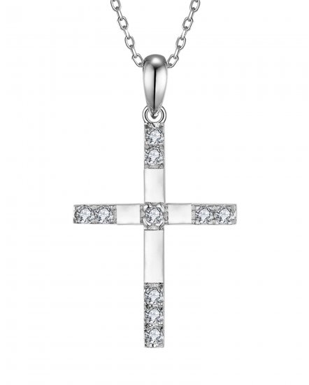 CROSS DIAMOND PENDANT (TP3604)