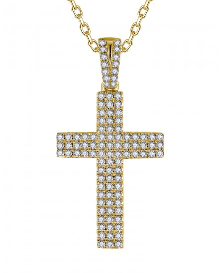 CROSS DIAMOND PENDANT (TP3607)