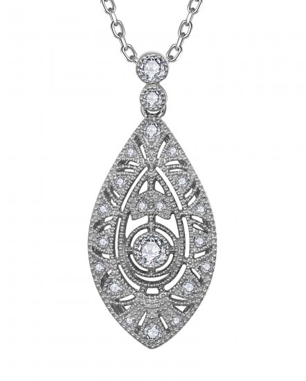MARQUISE STYLE DIAMOND PENDANT (TP3609)