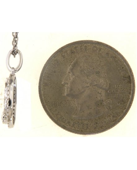 OVAL STYLE DIAMOND PENDANT (TP3611)