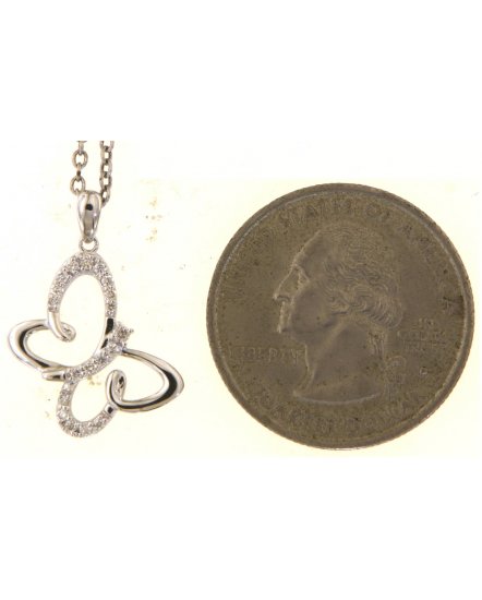 BUTTERFLY DIAMOND PENDANT (TP3619)