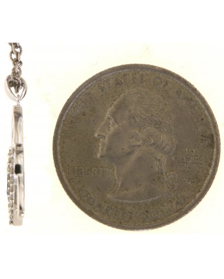 INTER LINKED HEART SHAPE DIAMOND PENDANT (TP3620)