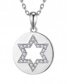JEWISH STAR DIAMOND PENDANT (TP3627)