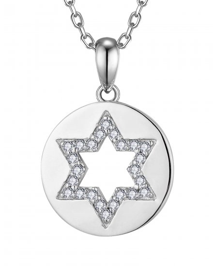 JEWISH STAR DIAMOND PENDANT (TP3627)