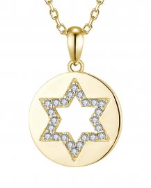 JEWISH STAR DIAMOND PENDANT (TP3627)