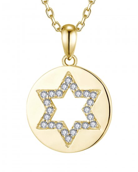 JEWISH STAR DIAMOND PENDANT (TP3627)