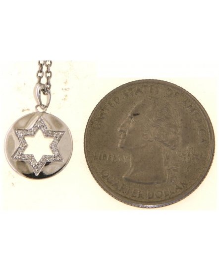 JEWISH STAR DIAMOND PENDANT (TP3627)