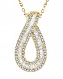 PEAR STYLE DIAMOND PENDANT (TP3630)