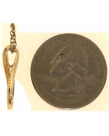 PEAR STYLE DIAMOND PENDANT (TP3630)