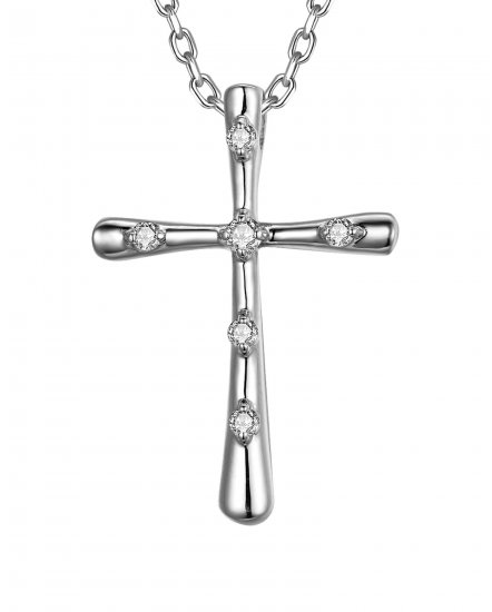 CROSS DIAMOND PENDANT (TP3639)