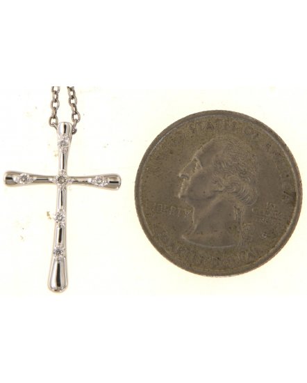 CROSS DIAMOND PENDANT (TP3639)
