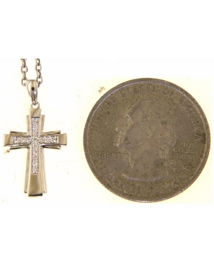 CROSS DIAMOND PENDANT (TP3644)