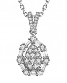 PEAR STYLE DIAMOND PENDANT (TP3655)