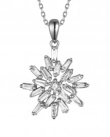 FLORAL STYLE DIAMOND PENDANT (TP3657)