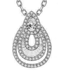PEAR STYLE DIAMOND PENDANT (TP3674)