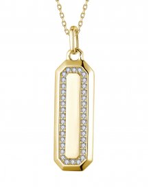STRAIGHT BAR DIAMOND PENDANT (TP3678)