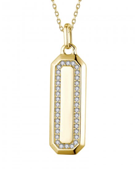 STRAIGHT BAR DIAMOND PENDANT (TP3678)