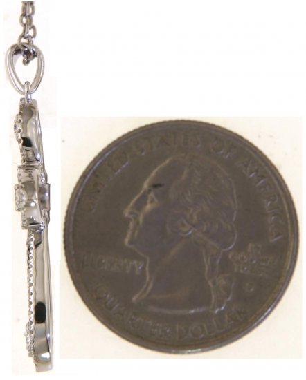 CROSS DIAMOND PENDANT (TP3690)