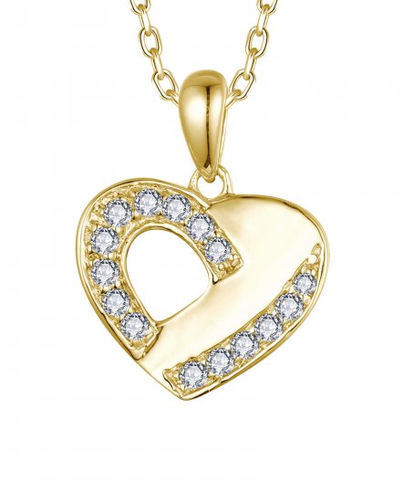 HEART SHAPE DIAMOND PENDANT (TP3692)