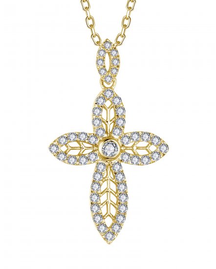CROSS DIAMOND PENDANT (TP3694)