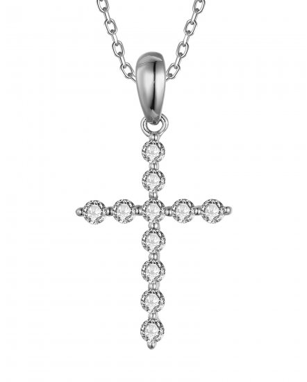 CROSS DIAMOND PENDANT (TP3698F)