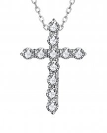 CROSS DIAMOND PENDANT (TP3699F)