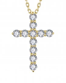 CROSS DIAMOND PENDANT (TP3699G)