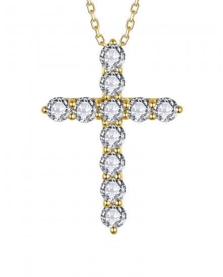CROSS DIAMOND PENDANT (TP3699K)