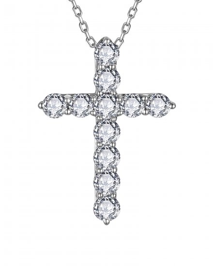 CROSS DIAMOND PENDANT (TP3699M)