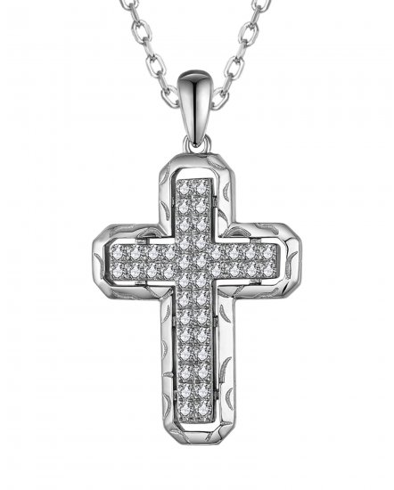 CROSS DIAMOND PENDANT (TP3703)