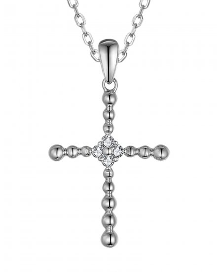 CROSS DIAMOND PENDANT (TP3704)