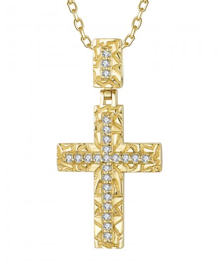 CROSS DIAMOND PENDANT (TP3711)