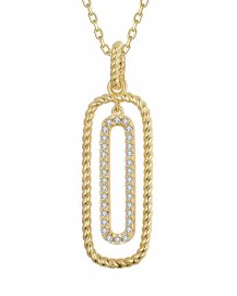 OPEN BAR DIAMOND PENDANT (TP3714)