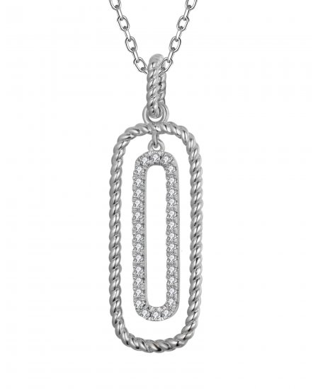 OPEN BAR DIAMOND PENDANT (TP3714)