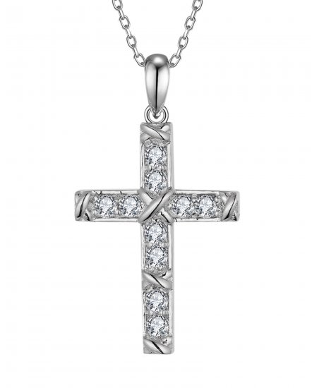 CROSS DIAMOND PENDANT (TP3718)