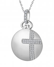 CROSS DIAMOND PENDANT (TP3719)