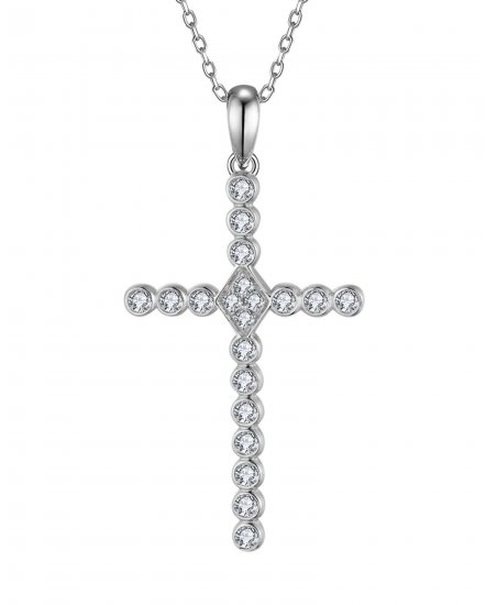 CROSS DIAMOND PENDANT (TP3720)