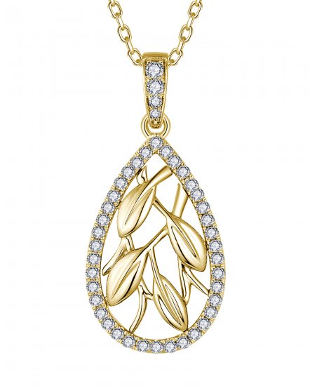 PEAR STYLE DIAMOND PENDANT (TP3727)