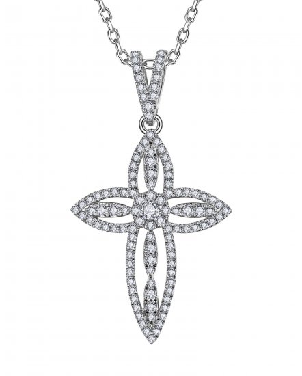CROSS DIAMOND PENDANT (TP3730)